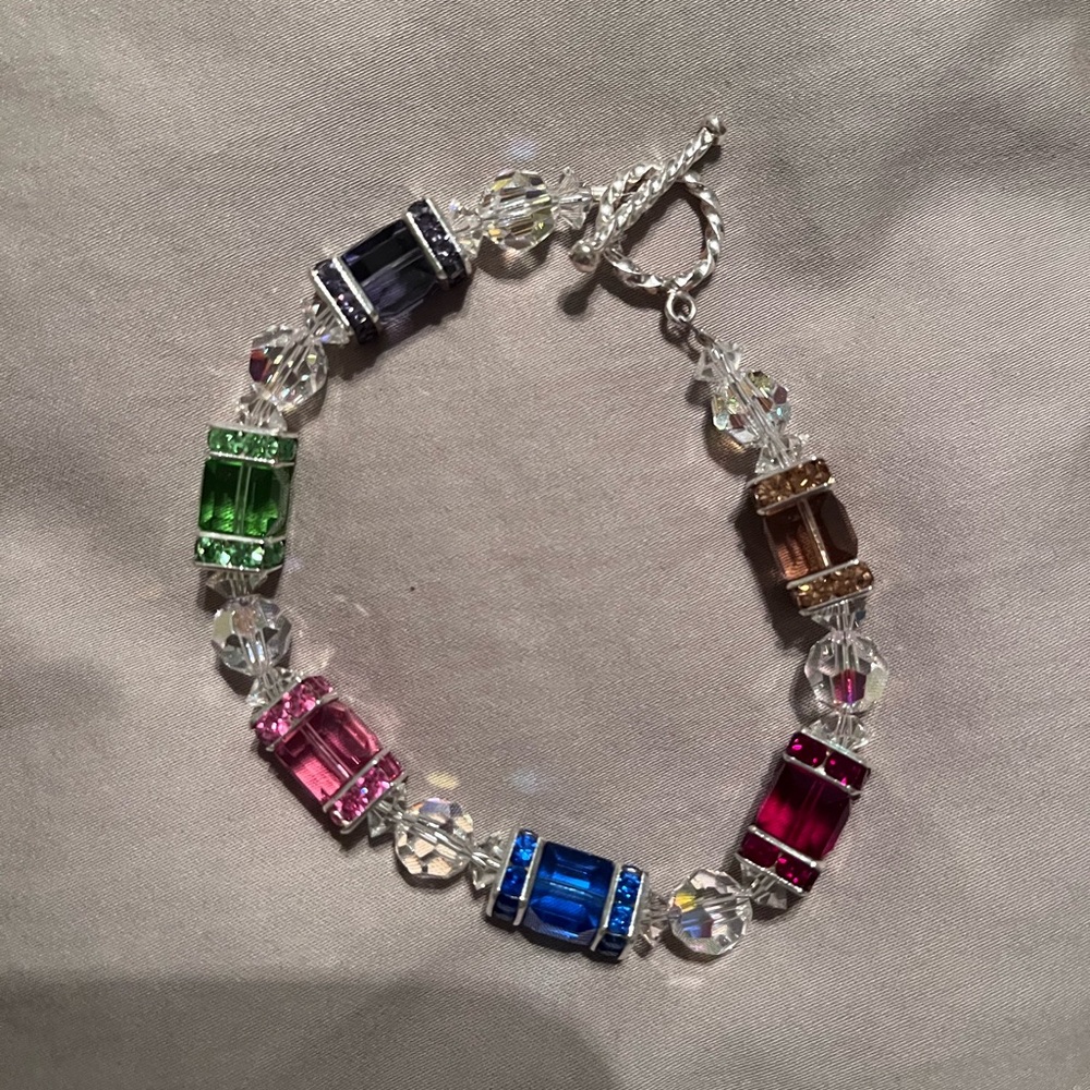 Multicolor Crystal Bracelet